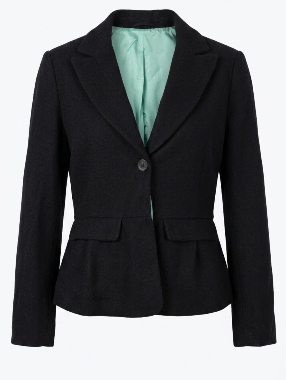 Vintage Noa Noa Danish Wool Peplum Jacket